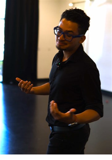 Behind the scenes — bachata reps