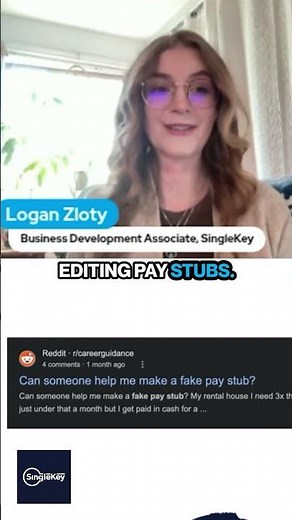 FAKE PAY STUBS, watch out if you're a landlord