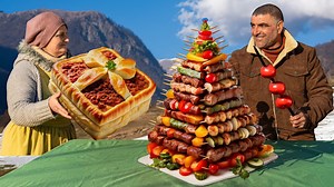 The Taste of Holidays; A Faraway Village Family Welcomes the New Year!🎄