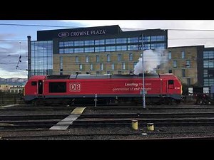 Class 67 startup at Newcastle central