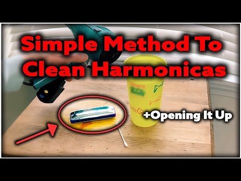 Simple Harmonica Cleaning Method