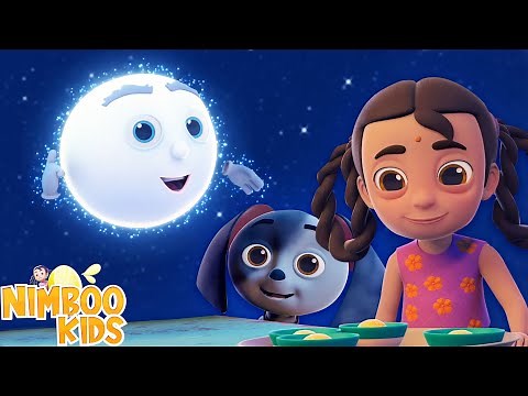 Chanda Mama, चंदा मामा, Hindi Rhymes for Kids