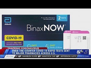 Over-the-counter COVID-19 self test now available at stores nationwide