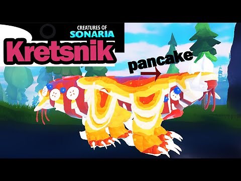 Kretsnik! 🥞 NEW PANCAKE creature of sonaria