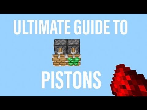 ULTIMATE GUIDE TO: Pistons for Minecraft bedrock