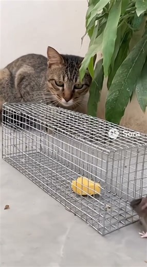 The Ultimate Cat Trap Setup… Will It Work? 😹🧀