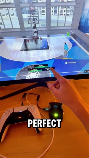 perfect auto-green with hoops, the best nba 2k26 cronus zen script #fyp #cronuszen #nba2k26