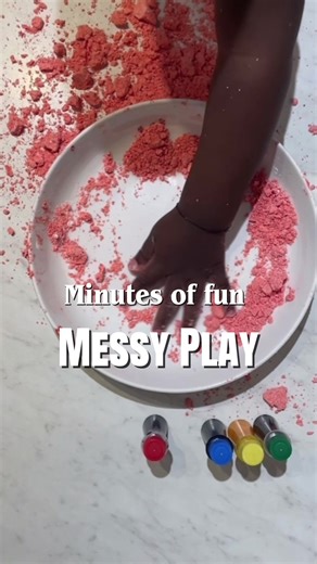 Messy Play #sensoryplay #toddlercrafts #homedaycare #fyp #messyplayidea