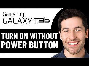 HOW TO TURN ON SAMSUNG TABLET WITHOUT POWER BUTTON (POWER ON SAMSUNG TABLET WITHOUT POWER BUTTON)