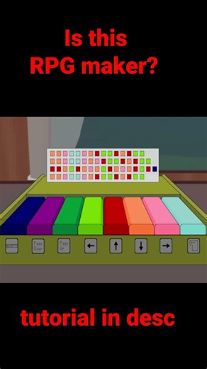 How to create a piano in RPG maker with no plugin #rpgmaker #rpgmakermv #tutorial #rpgmakergame