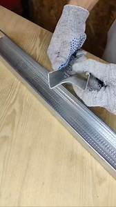 7.6M views · 10K reactions | Drywall installation secret! How to lengthen a profile without special connectors - #viral #reels | Gamer 1 | Facebook