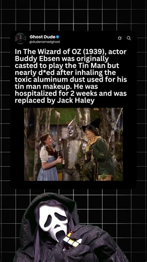 While filming The Wizard of Oz (1939), Aluminum Poisoning Almost Killed This Actor