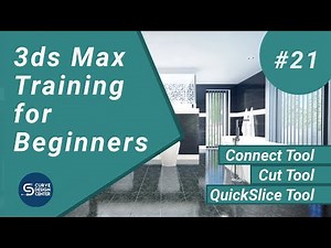 Connect, Cut and QuickSlice Tool | 3ds Max Training for Beginners