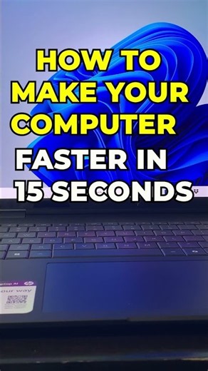 How to Make your Computer faster in 15 seconds #shorts #pcgaming #windows