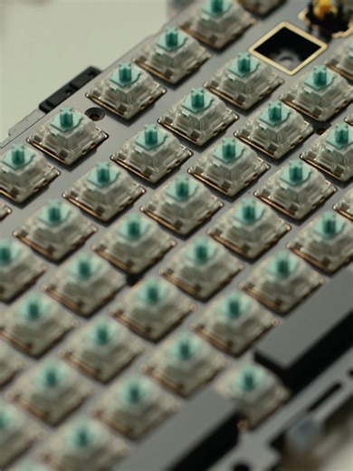 This is the @corsair Makr Pro 75 HE keyboard - worth £220? #corsair #makrpro75 #halleffect #mechanicalkeyboard #rgb