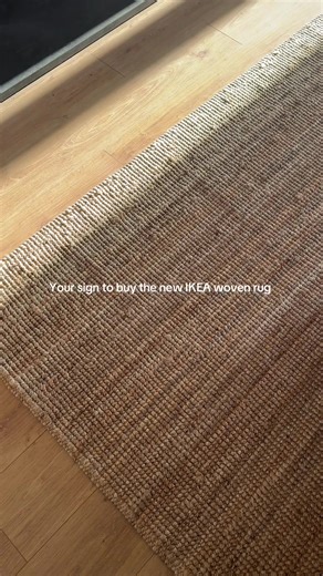 New Year Home Refresh with IKEA Woven Rug