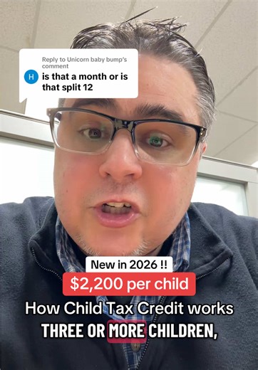 Replying to @Unicorn baby bump $2,200 credit for eligible parents. How does the credits work and you may qualify for up to $8,046 in additional credits with the Earned Income Tax Credit with 3 kids 👀 #eitc #childtaxcredit #taxseason #taxadvice #parents @John | NJ & US Tax Savings @John | NJ & US Tax Savings @John | NJ & US Tax Savings