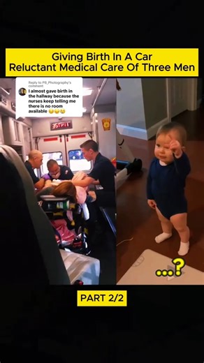 Replying to @PB_Photography Part 2 - Giving Birth in A Car #birthincar #childbirth #birth #newborn #ambulance #fypシ゚viral | Venus Channel