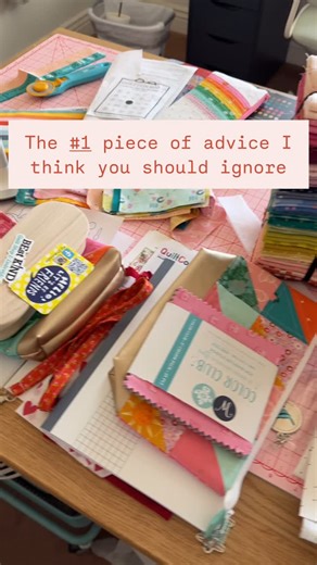 Amy Chappell- sewing patterns that are fast and fun | Start them all. Some days you’re ready to quilt that baby blanket, another day you may only have the energy to sit and stitch. It’s not... | Instagram