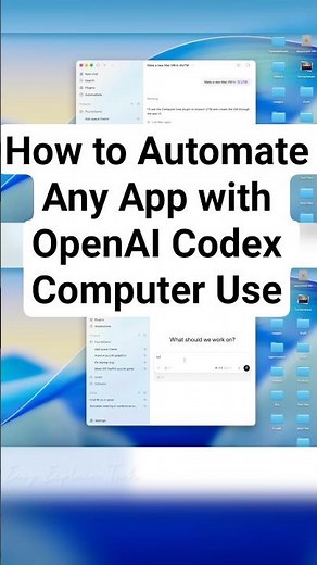 How to Automate Any App with OpenAI Codex Computer Use