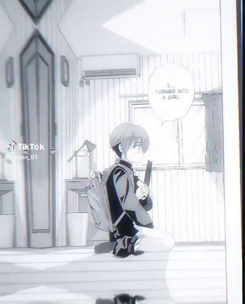 i turned into a girl😭#mangaedit #masukberanda #fujiwara #fyp #animeedit