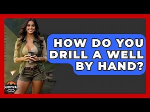 How Do You Drill A Well By Hand? - Survival Skills for Everyone