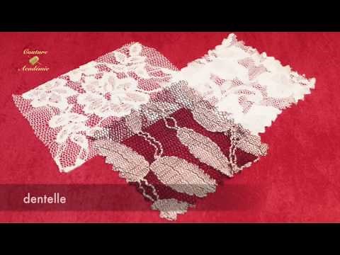 LA DENTELLE tissu. Ses qualités, différentes types, l’utilisation.