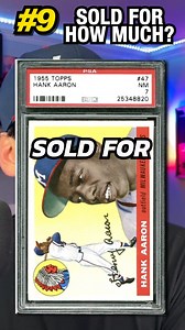 1955 Topps Hank Aaron Baseball Card graded PSA 7 Value - recently sold on eBay with population reports! #baseballcards #sportscards #topps #toppsbaseball #hankaaron | Grradeddcardiinvestors11