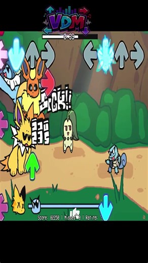 FNF Eevee FUNK! | (Pokémon) SHORT #fnf #pokemon #eevee #fnfmod