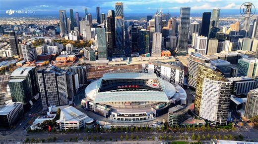 2.6K views · 29 reactions | What a view of Marvel Stadium from above 朗 : lensbylaksh | Marvel Stadium | Facebook