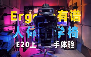 我将以摸鱼形态舒适躺平？对比同价位产品，聊聊Ergoup有谱E20人体工学椅