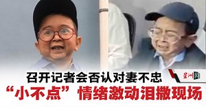 召开记者会否认对妻不忠 “小不点”情绪激动泪撒现场 - 国际 - 国际拼盘