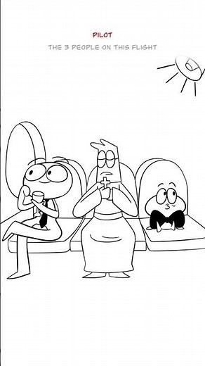 The Plane Is Gonna Crash 🫣 (Animation Meme) #shorts