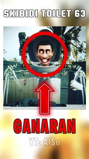 LOS SKIBIDIS TOILETS GANARAN LA BATALLA FINAL 😱 SKIBIDI TOILET 63 #shorts #skibiditoilet #viral