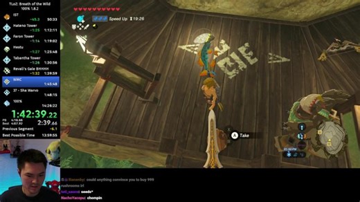 BotW 100% Speedrun for 14:19!