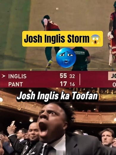 Josh Inglis Storm 🤫 #ipl2026