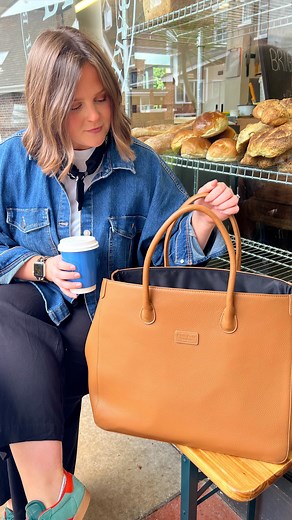 🚨 NEW COLOUR! Say hello to The Camden Bag in Maple! 🍁 Whether you’re running to work, taking a short trip abroad or heading to the gym, our Camden Bag is the perfect companion! Now available in both Black and Maple, there’s a shade for everyone… | Pom Pom London