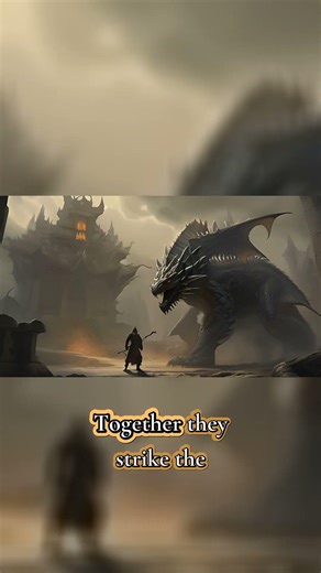 A young warrior named Wiglaf remains at his king’s side