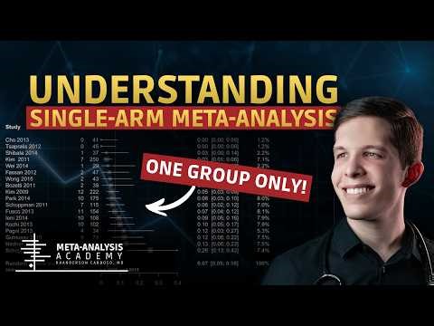 A Simple Way to Understand Single-Arm Meta-Analysis!