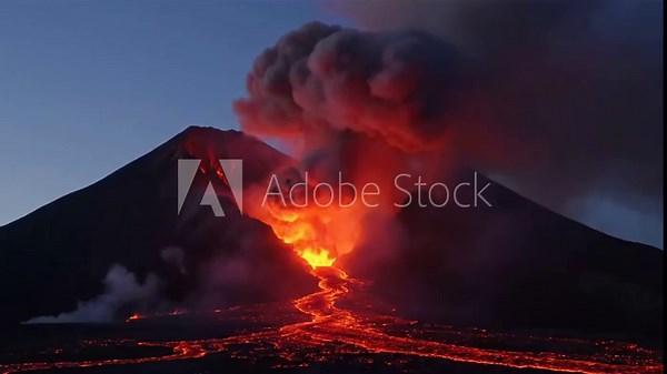Sweeping aerial views capturing vast volcanic fields, caldera formations, and the stark contrast of new lava flows against older, weathered terrain. Drone footage revealing the expansive, untouched?