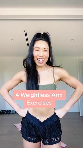Quick Arm Challenge: 4 Weightless Exercises for Toned Arms