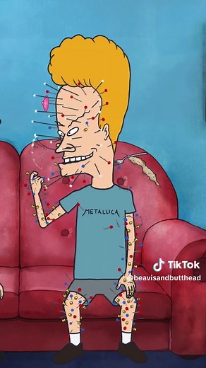 Beavis' Hidden Talents in Animation