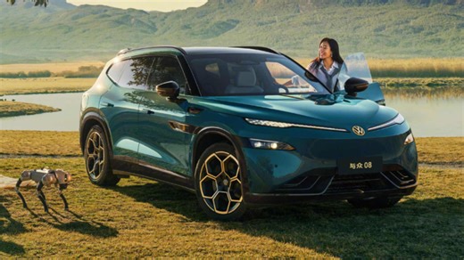 Volkswagen ID. Unyx 08 started presales in China at 34,760 USD