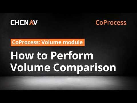 CoProcess Volume | How to Perform Volume Comparison