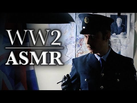World War 2 ASMR | RAF Officer Roleplay & Soft Spoken Military Briefing