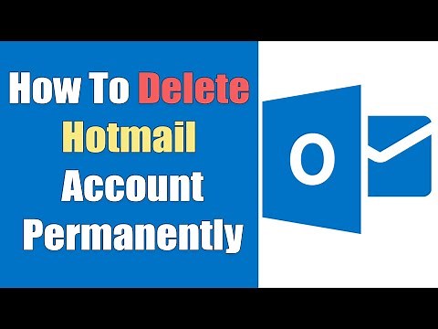 How To Delete Hotmail Account Permanently 2021 | Close Hotmail.com Account | Microsoft Outlook Help