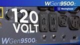 Westinghouse 12,500/9,500-Watt Gas Powered Portable Generator with Remote Electric Start, 50 Amp Outlet WGen9500c