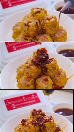 Premium Pork & Shrimp siomai is on point—every bite hits Siomai Goodness! Order now!!! #siomaiislife #siomaigoodness #dimsumtreats #ordernow | dimsum treats