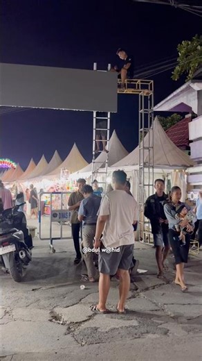 Persiapan Gapuro Pintu Masuk Grebeg besar Demak 2026