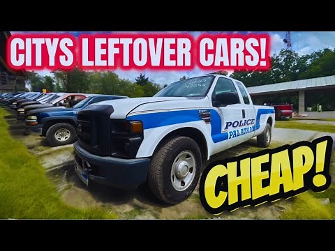 CHEAP Cars at City Surplus Auto Auction!
